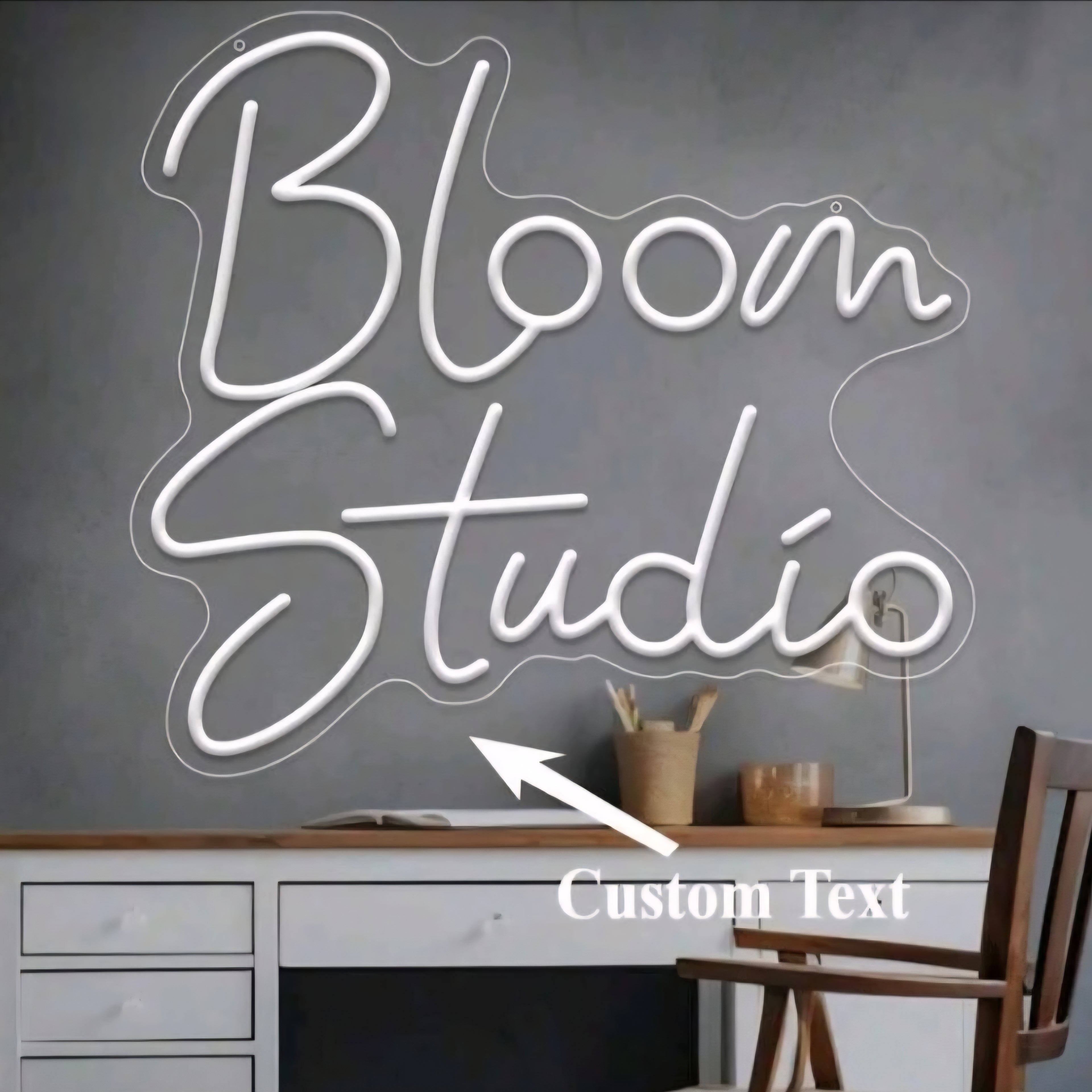 Battery-Powered Neon Lights