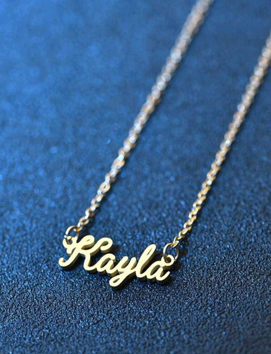 DIY Name Necklace