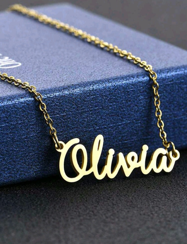 DIY Name Necklace